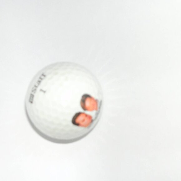 Unique Roe Conn & Garry Meier Collectible WLS Radio Golf Ball Promo Item - Picture 8 of 8
